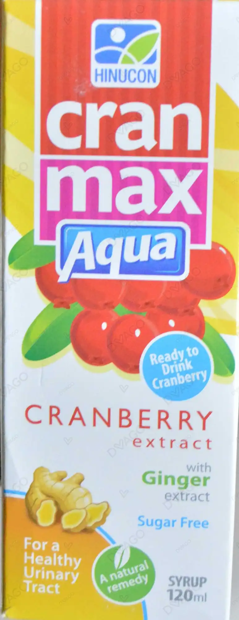 Cran Max Aqua Syrup 120ml